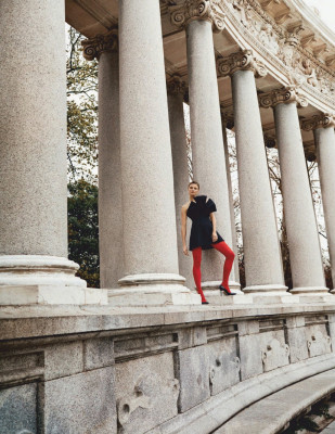 Constance Jablonski by Xavi Gordo for Harper&#039;s Bazaar Spain // Feb 2021