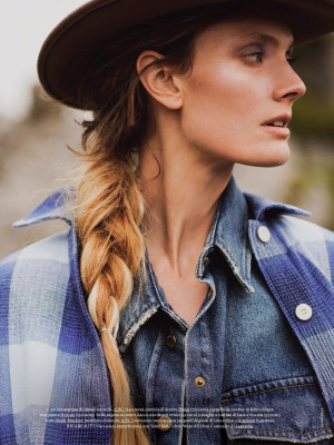 Constance Jablonski ~ Elle Italia N.36 by Francis Rotger