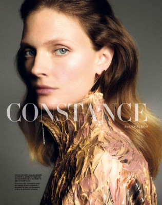 Constance Jablonski ~ Harper's Bazaar España November 2024 by Xavi Gordo