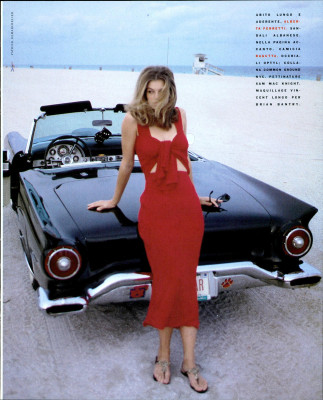 Cordula Reyer ~ VOGUE Italia January 1990 by Patrick Demarchelier