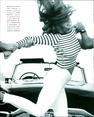 Cordula Reyer ~ VOGUE Italia January 1990 by Patrick Demarchelier