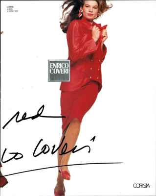 Cordula Reyer for Vogue Italia January 1989