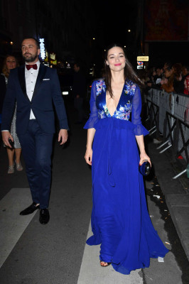 Crystal Reed – ‘Ghostland’ Premiere in Paris