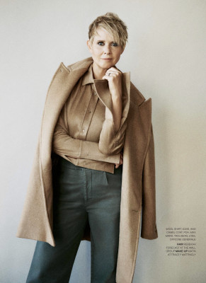 Cynthia Nixon for Style || 2020