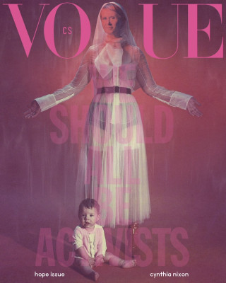 Cinthia Nixon for Vogue Czechoslovakia || 2020