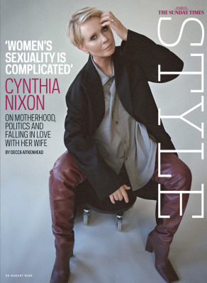 Cynthia Nixon for Style || 2020