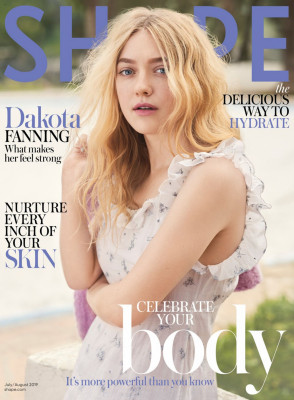 Dakota Fanning – Shape Magazine July/August 2019 Cover and Photos