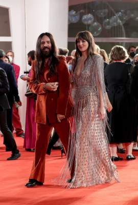 Dakota Johnson-&quot;The Lost Daughter&quot; Red Carpet The 78th Venice Film Festival