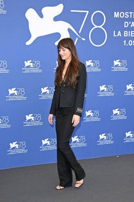 Dakota Johnson-The Lost Daughter Photocall at 78th Venice Fes