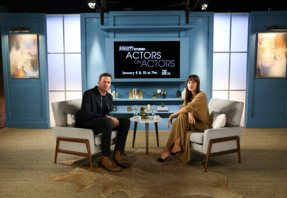 DAKOTA JOHNSON at Variety’s Actors on Actors Awards Studio in Los Angeles