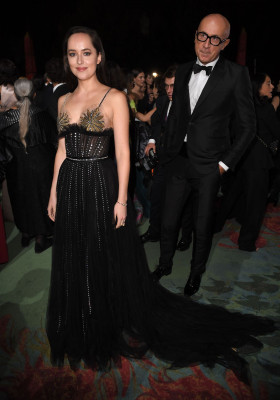 Dakota Johnson – Green Carpet Fashion Awards 2017 in Milan