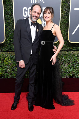 Dakota Johnson-Golden Globe Awards 2018 in Beverly Hills
