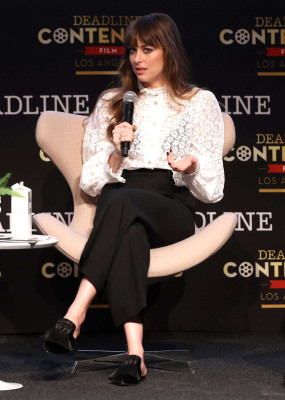 Dakota Johnson-Deadline Contenders Film Panel in Los Angeles