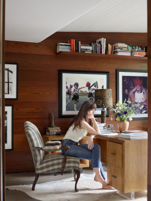 DAKOTA JOHNSON in Architectural Digest Magazine, 2020