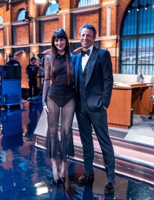 Dakota Johnson – at Seth Mayers Show June 2025