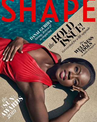 Danai Gurira – Photoshoot for Shape Magazine 2019
