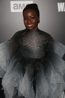 DANAI GURIRA at The Walking Dead Premiere Party in Los Angeles 09/27/2018  