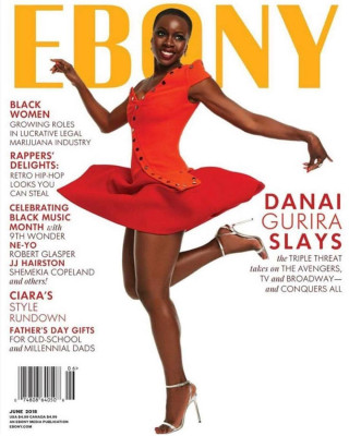 Danai Gurira for Ebony Nagazine, June 2018
