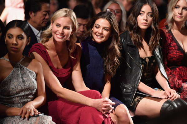 Danielle Campbell at Tadashi Shoji Fashion Show – NYFW in NYC