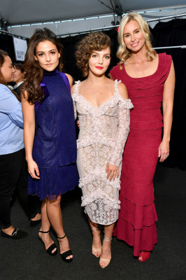 Danielle Campbell at Tadashi Shoji Fashion Show – NYFW in NYC