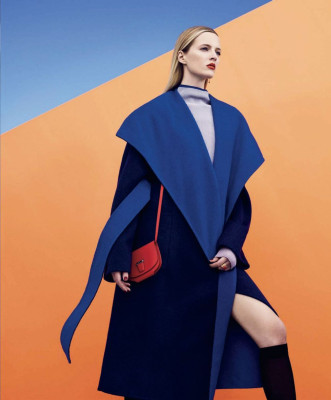 Daria Strokous ~ US Harpers Bazaar September 2014 by Nathaniel Goldberg