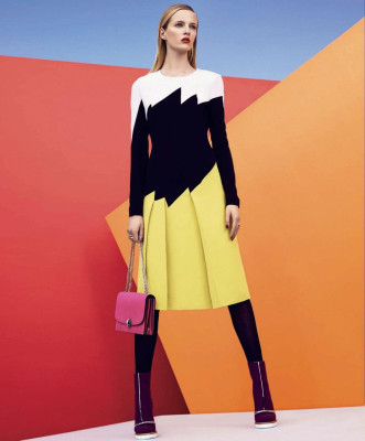 Daria Strokous ~ US Harpers Bazaar September 2014 by Nathaniel Goldberg