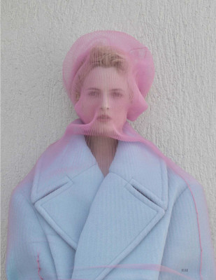 Daria Strokous for Elle Russia December 2018 by DAVID DUNAN