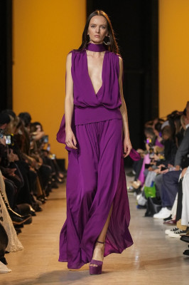 Daria Strokous for Elie Saab FW 2024