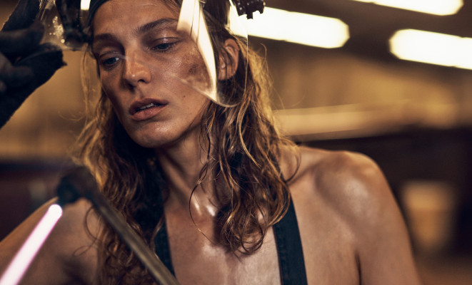 Daria Werbovy - photoshoot for PORTER MAGAZINE