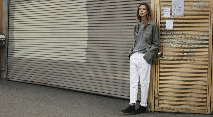 Daria Werbowy - by Cass Bird for AG Jeans Spring-Summer Campaign