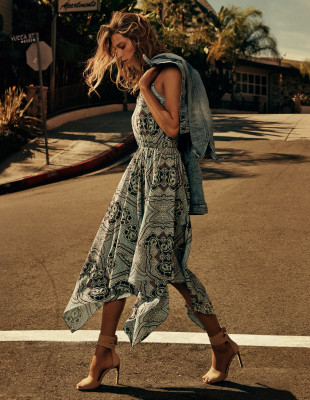 Daria Werbovy - photoshoot for H&amp;M SPRING/SUMMER COLLECTION