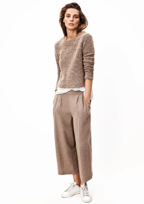 Daria Werbovy - photoshoot for MANGO WINTER LOOKBOOK