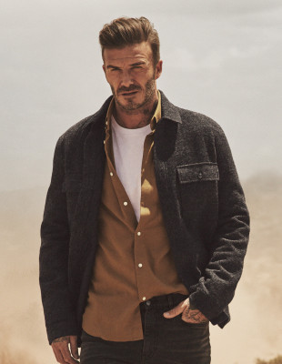 DAVID BECKHAM - FOR A ROAD TRIP IN LATEST H&M CAMPAGN
