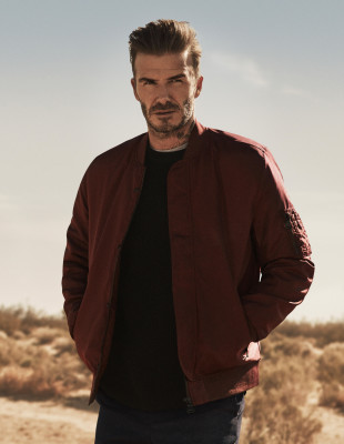 DAVID BECKHAM - FOR A ROAD TRIP IN LATEST H&M CAMPAGN