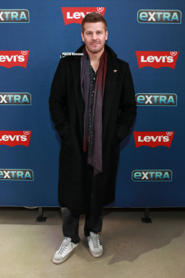 David Boreanaz - Extra TV Show in New York 11/14/2019