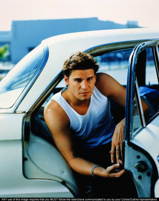 David Boreanaz - Isabel Snyder Photoshoot (1997)