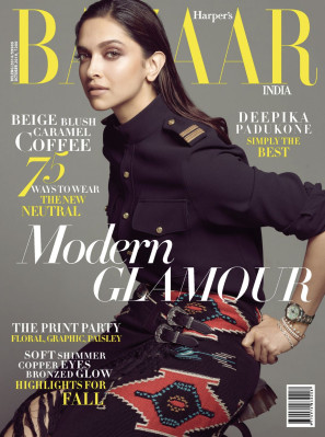 DEEPIKA PADUKONE in Harper’s Bazaar Magazine, India October 2019