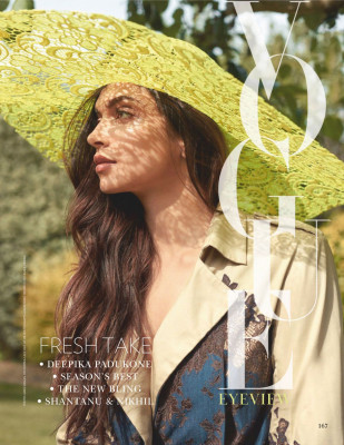 DEEPIKA PADUKONE in Vogue Magazine, India August 2019