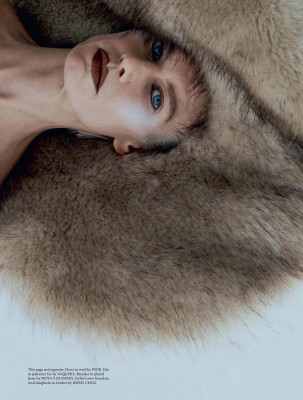 Delfine Bafort ~ AnOther Magazine Spring/Summer 2024 by Charlotte Strouv