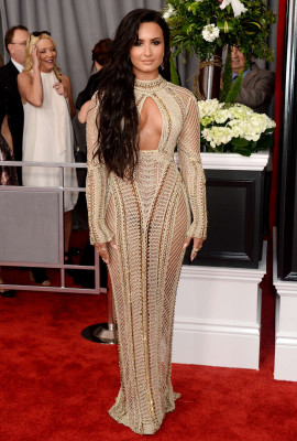 Demi Lovato – 59th GRAMMY Awards in Los Angeles