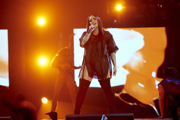 Demi Lovato Performing Live – “Tell Me You Love Me” Tour in Minneapolis