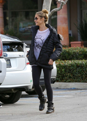 Denise Richards at Subway in Malibu
