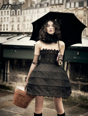 Deva Cassel ~ Wonderland Spring 23 by Ellen Von Unwerth