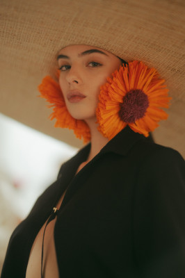 Deva Cassel ~  Jacquemus show on December 12, 2022 in Le Bourget France