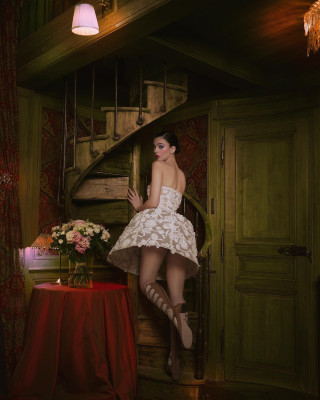 Deva Cassel ~ Wonderland covers the Spring 23 issue wearing Dior by Ellen Von Un