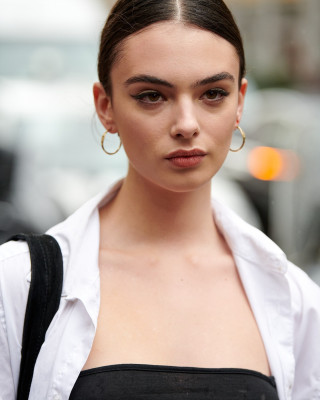 Deva Cassel  after Dolce &amp;amp; Gabbana show by Dalia, Giovanni Occhipinti