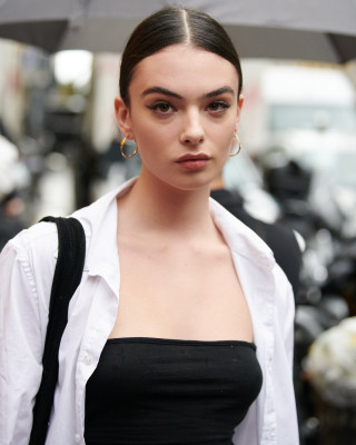 Deva Cassel  after Dolce &amp;amp; Gabbana show by Dalia, Giovanni Occhipinti
