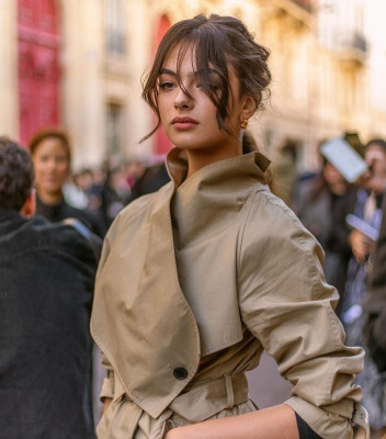 Deva Cassel at Dior SS24 Haute Couture fashion show in Paris France 22 01 2024