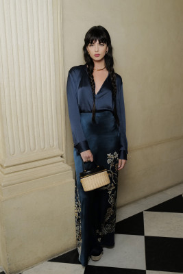 Deva Cassel ~ Dior's AW24 Couture Show ELLE uk by Darren Gerrish