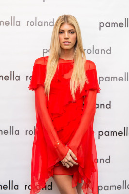 Devon Windsor at Pamella Roland Show – NYFW in NYC